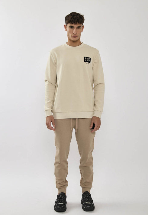 Replay tracksuit ריפלי חליפה 2 חלקים בצבע חום קאמל